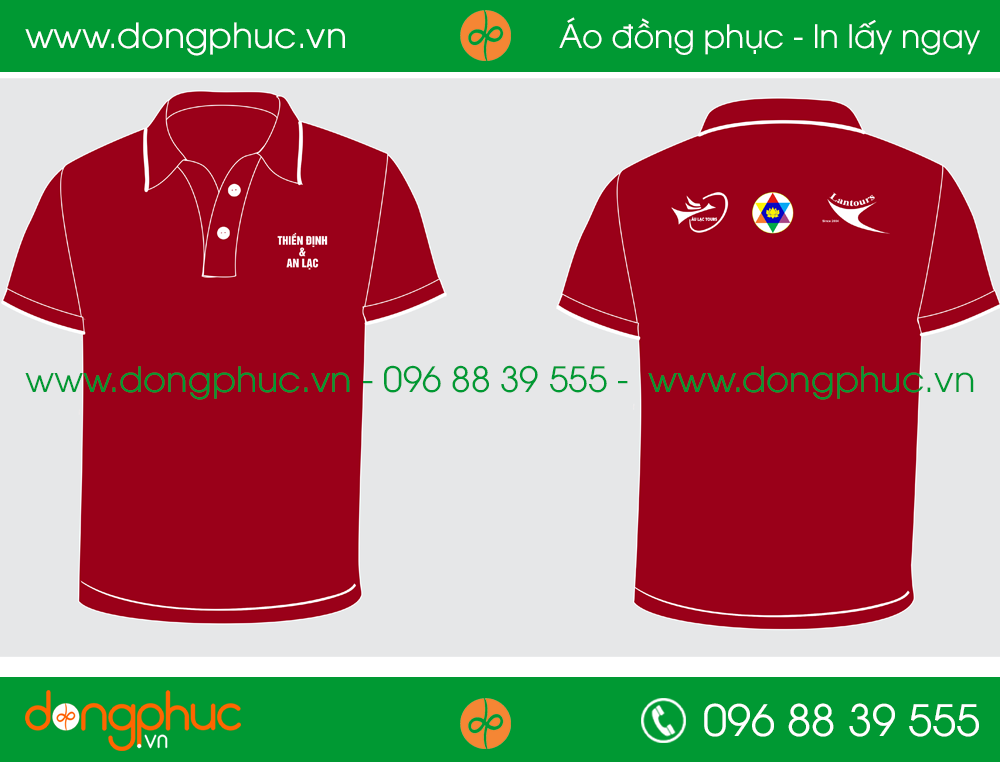 Áo phông đồng phục Thiền Định